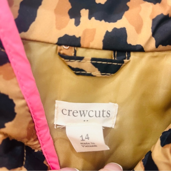 Girls size 14 Peacoat jacket Vest bundle JCrew brown pink - Picture 11 of 11